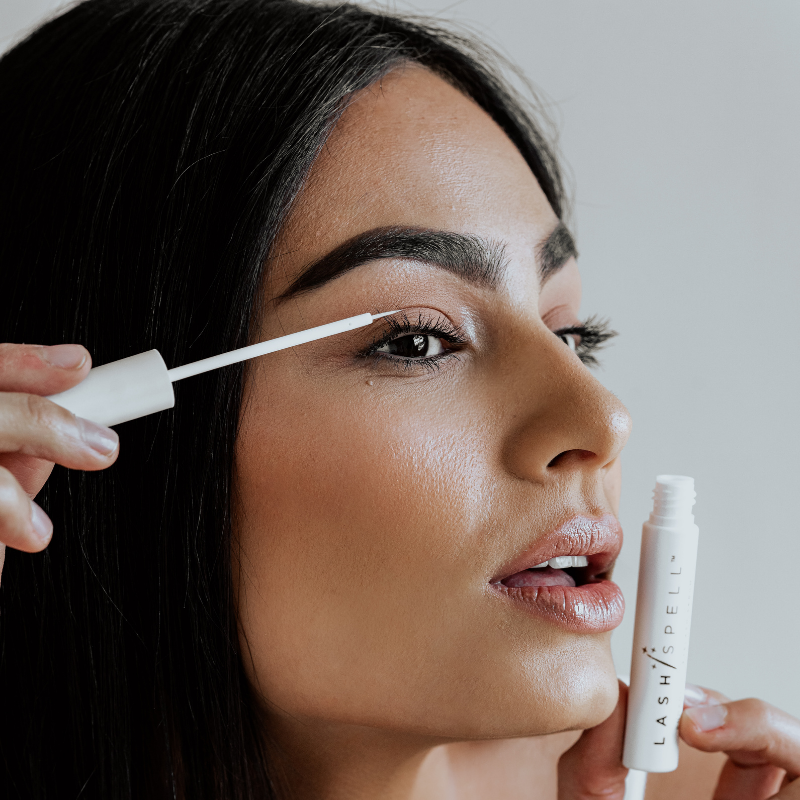 LashSpell lash enhancing serum bottle standing up right